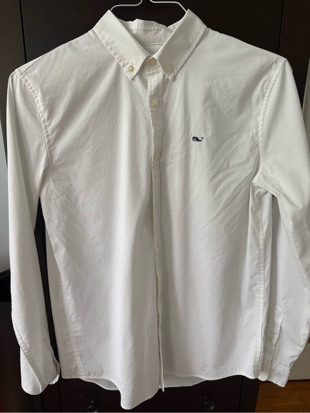 Vineyard Vines Classic Button-Down Oxford Shirt - White boys XL (18)